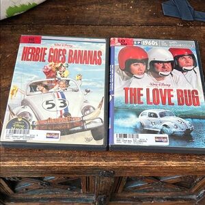 Disney Herbie Goes Bananas and The Love Bug DVD Set